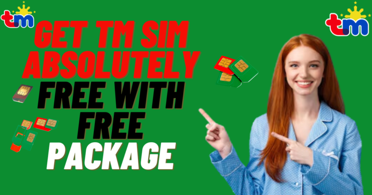 Get TM SIM Absolutely Free With Free Package